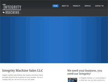 Tablet Screenshot of integritymachinesales.com